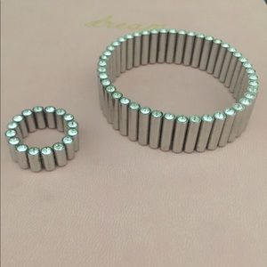 Swatch Bracelet and ring set